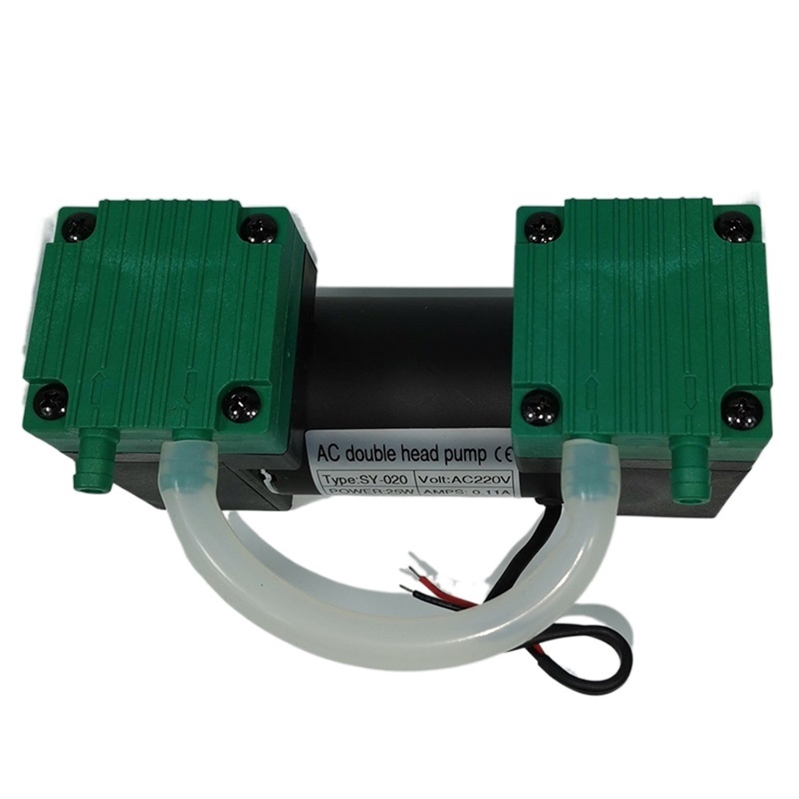 SY-020 Micro Vacuum Pump 12v 24v Electric Pump Silent Small Medical Air Pump Double Heads Diaphragm Pump