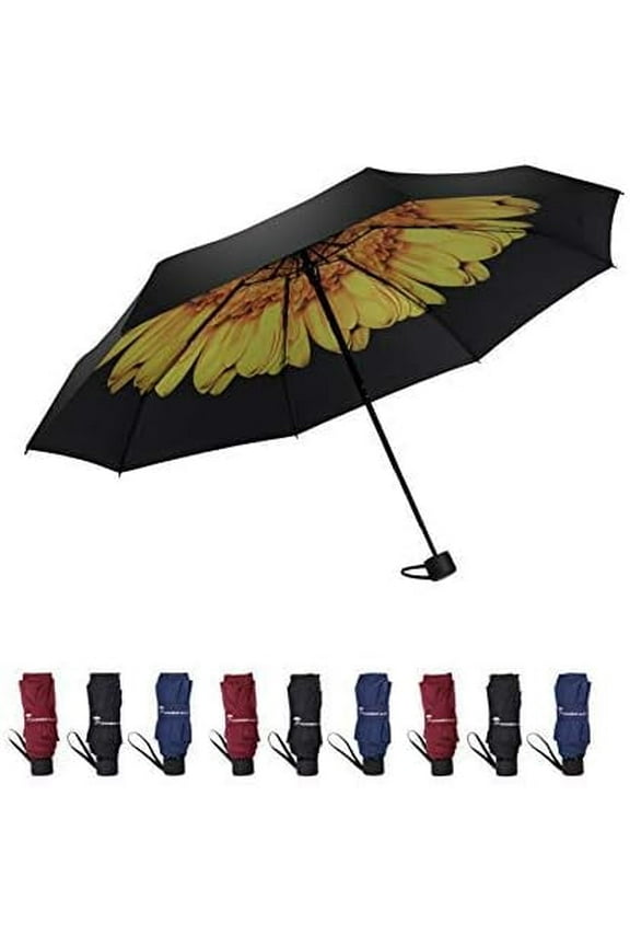 Mini Umbrellas for Rain Light Small Umbrella Waterproof Pocket Umbrellas for Women