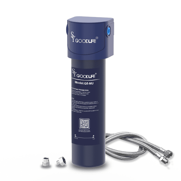 SY GOODLIFE Q5-MU Improved Water Quality Direct Connect Under-Sink Filter System
