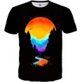 thumbnail image 1 of SYAIMN Unisex 3D Printed Shirts Funny Design Tees Colorful T-Shirts Summer Tops for Men Women, 1 of 4