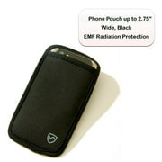 SYB Phone Pouch, EMF Radiation Protection Sleeve for Cell Phones up to 2.75" Wide, Black