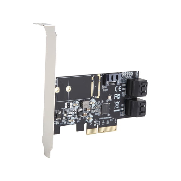 SYBA 5 x Port Non-RAID SATA III 6 Gbp/s PCI-e x4 Controller Card Model SI-PEX40139