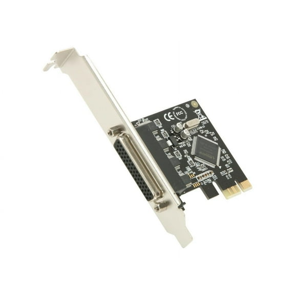 SYBA Multimedia 4-port Serial Adapter - PCI Express x1 - 4 x DB-9 RS-232 - Serial, Via Cable - Plug-in Card - Retail