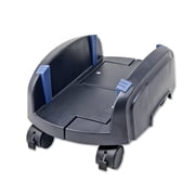 Syba CPU Stand with Castors for ATX Computer PC Case Plastic Black