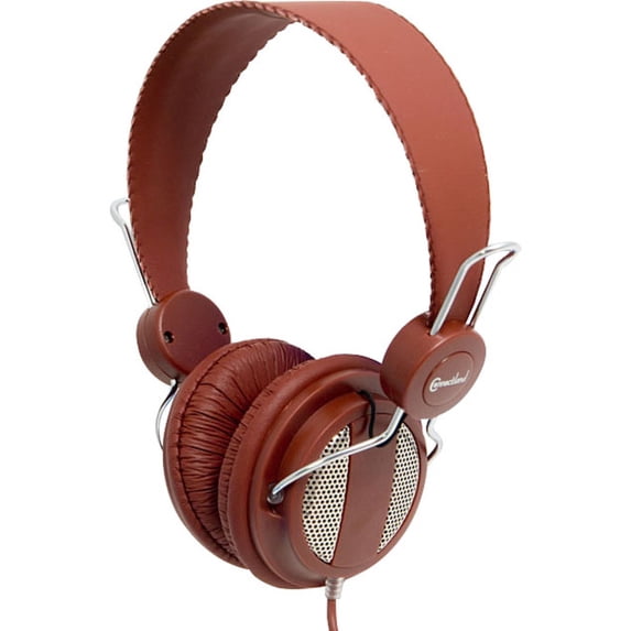 Connectland Fashionable Stylish Stereo Over-Ear Headset Headphone White/Purple