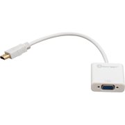 SYBA Active HDMI to VGA Adapter with Audio Support via 3.5mm jack