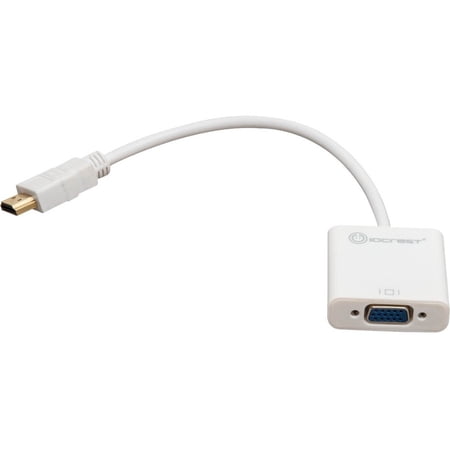 SYBA Active HDMI to VGA Adapter with Audio Support via 3.5mm jack