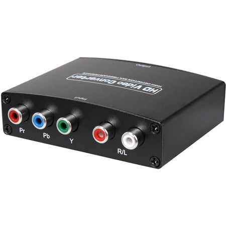 SYBA SY-ADA31048 Component (YPbPr) + RCA Audio to HDMI 1.3 1080p HDTV Converter