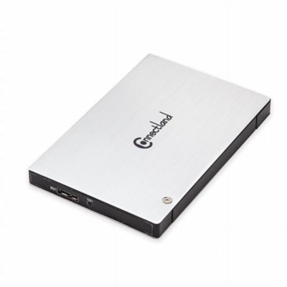 SYBA USB 3.0 2.5'' SATA-3 6Gbps HDD External Enclosure Tool Less Installation, Aluminium Brush Finish