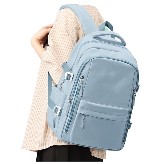 SYCNB High School Bookbag for Student Book Bags, College Bag Rucksack for Men Large Laptop Travel Backpack Water Resistant Casual Daypack, Lightweight Backpack for Women Simple Backpack