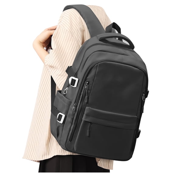 SYCNB High School Bookbag for Student Book Bags, College Bag Rucksack for Men Large Laptop Travel Backpack Water Resistant Casual Daypack, Lightweight Backpack for Women Simple Backpack