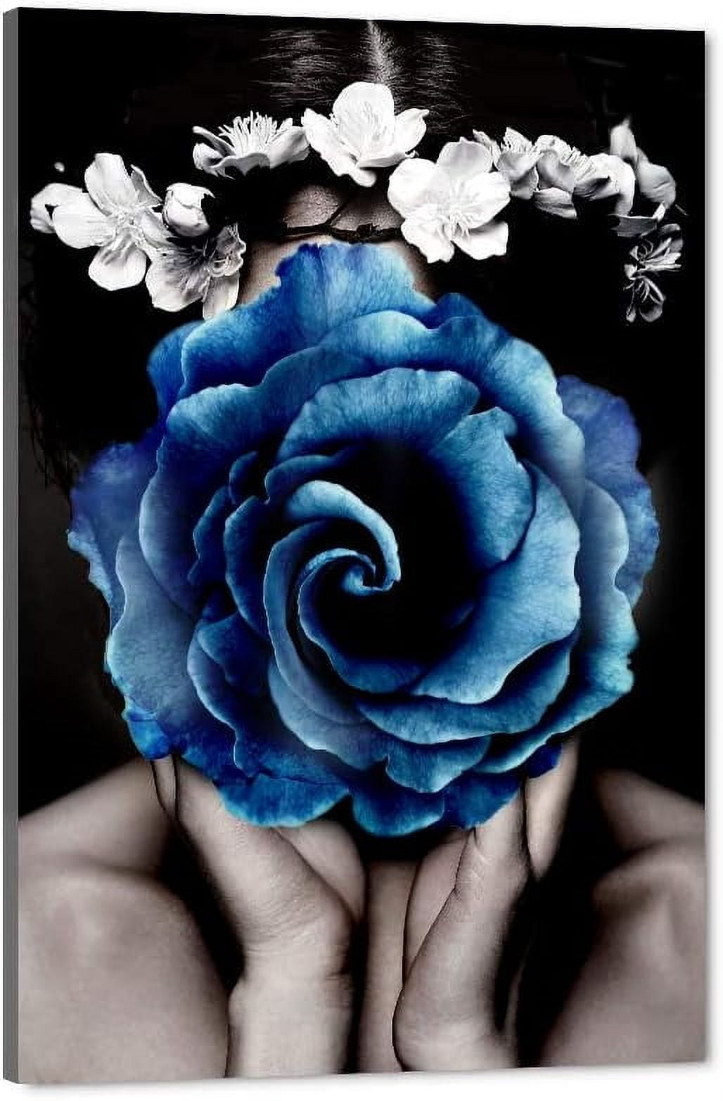 SYDposter Modern Sexy Woman Wall Art A Garland of White