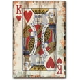 thumbnail image 1 of SYDposter Poker Canvas Wall Art Print King of Hearts Game Room Wall Art Print Wall Decor Prints Poster With Unframed, 1 of 4