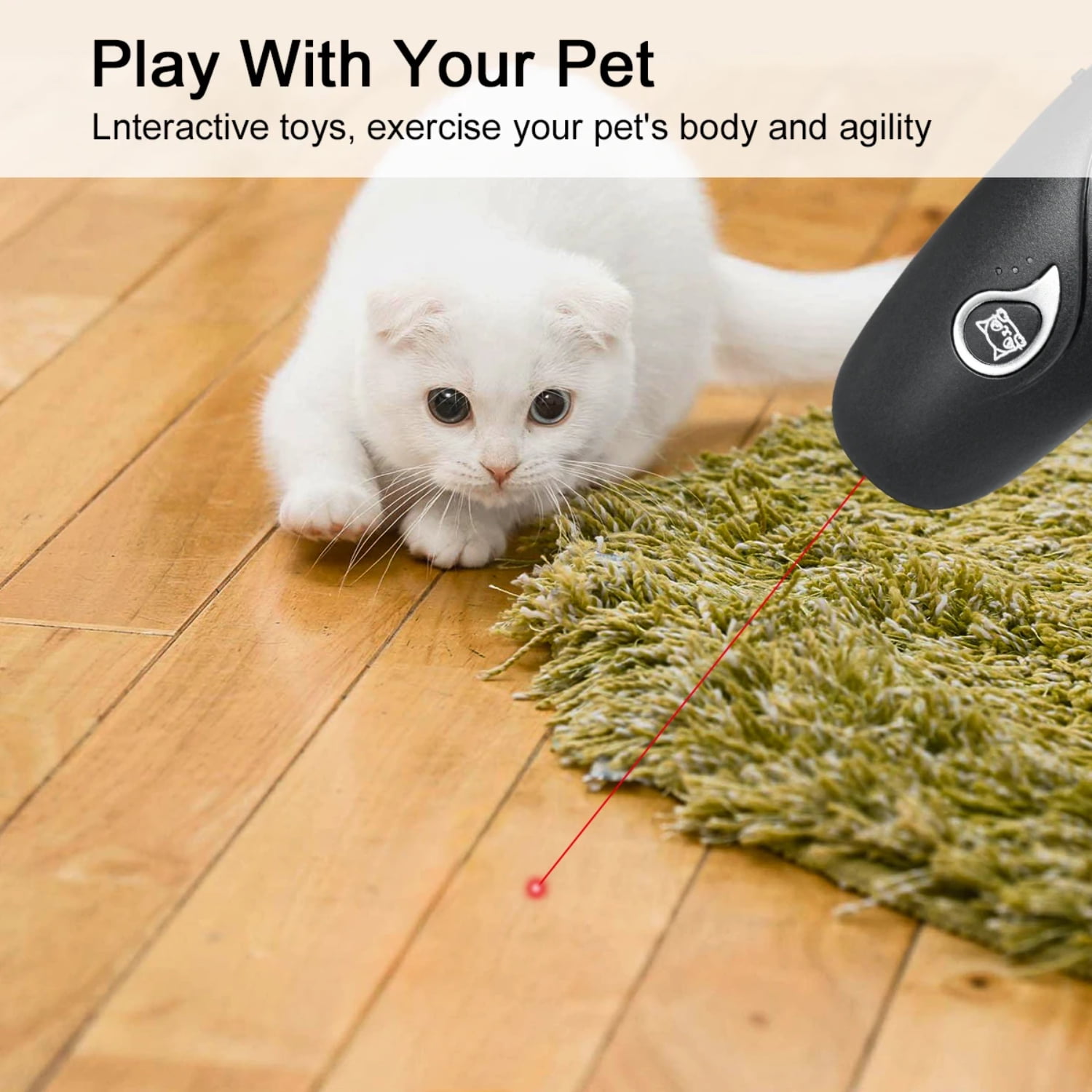 SYEURHD Portable Ultrasonic Dog Trainer Device Dog Deterrent/Dog