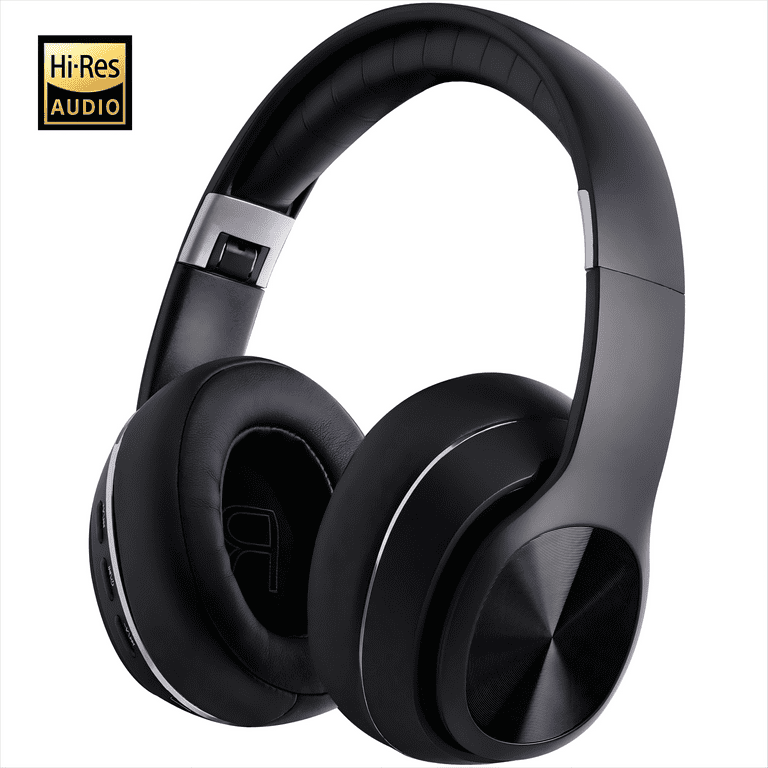 SYGTA Noise Cancelling Headphones, over Ear Wireless Bluetooth Headphones with Mic, Black SYGTA Noise Cancelling Headphones, over Ear Wireless Bluetooth Headphones with Mic, Black