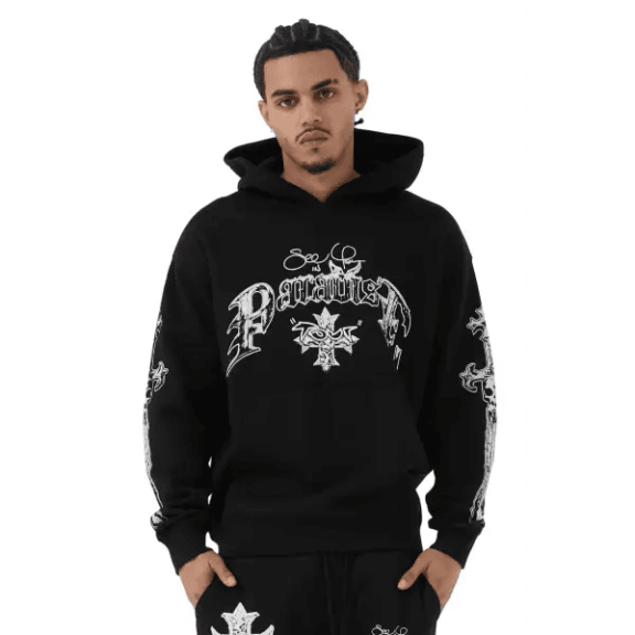 SYIP world tour hoodie Size: 3XL, Color: BLACK