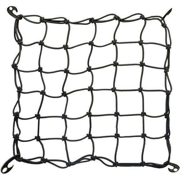 Thickened Plant Scrog Net Growing Tents 3x3FT Stretchy Trellis Netting Flexible Grow Tent Net for 3x3 4x4 5x5 4x2 and More Size Indoor Grow Tents (Single 6" Mesh Net, 36 Grow Spaces)with 8 Hooks