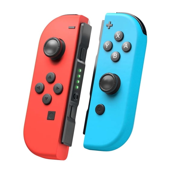 SYJUPY L/R Switch Controller for Switch Remote Joypad, Gaming Controller with Dual Vibration/Motion Control/Wake-up Function