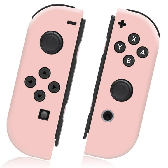 SYJUPY Game Controller for Nintendo Switch Controller, L/R Replacement for Joycon - Pink