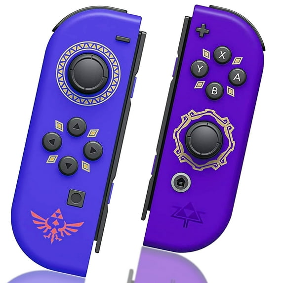 SYJUPY Gaming Controller (L/R) for Nintendo Switch Controller with Precise Motion Control & Wake-Up Function - Sky Sword