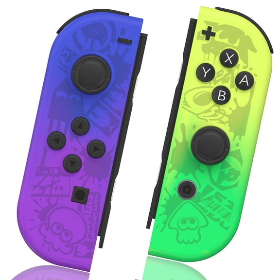SYJUPY Game Controller for Nintendo Switch Controller, L/R Replacement for Joycon - Splatoon 3