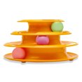 SYJUYP Triple Chase 3 Tier Tower Interactive Ball Toy for Cats and
