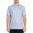 thumbnail image 1 of SYLCLEG Golf Shirts for Men Dry Fit Short Sleeve Print Performance Wicking Polo Shirt,Blue Loop Chain,M, 1 of 6