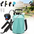 thumbnail image 1 of SYLMAX Battery Powered Sprayer, 1.35 Gallon Electric Garden Sprayer with 3 Adjustable Pressures & 4 Nozzles, Battery Indicator Rechargeable Handle & Telescopic Wand for Lawn and Plant Care, 1 of 9
