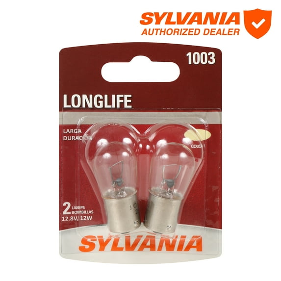 Sylvania 1003 Long Life Mini Bulb, 2 Pack, Compatible with Multiple Cars