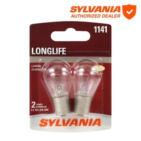 SYLVANIA 1141 Long Life Mini Bulb, 2 Pack