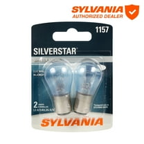 Sylvania 1157 SilverStar Mini Bulb, 2 Pack, Compatible with Multiple Cars