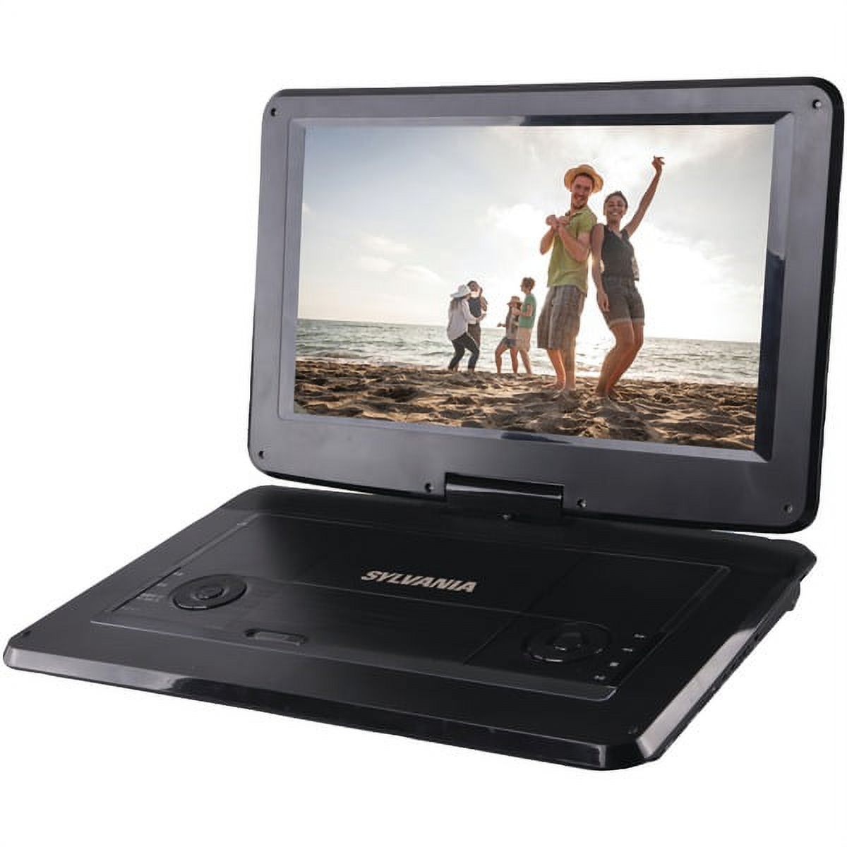 SYLVANIA 15.6-In. Swivel Screen Portable DVD and Media Player - image 1 of 18