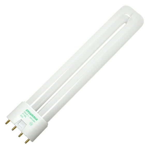 SYLVANIA 20589 - FT18DL/841/ECO - 18 Watt CFL Light Bulb - Compact Fluorescent - 4 Pin 2G11 Base - 4100K -