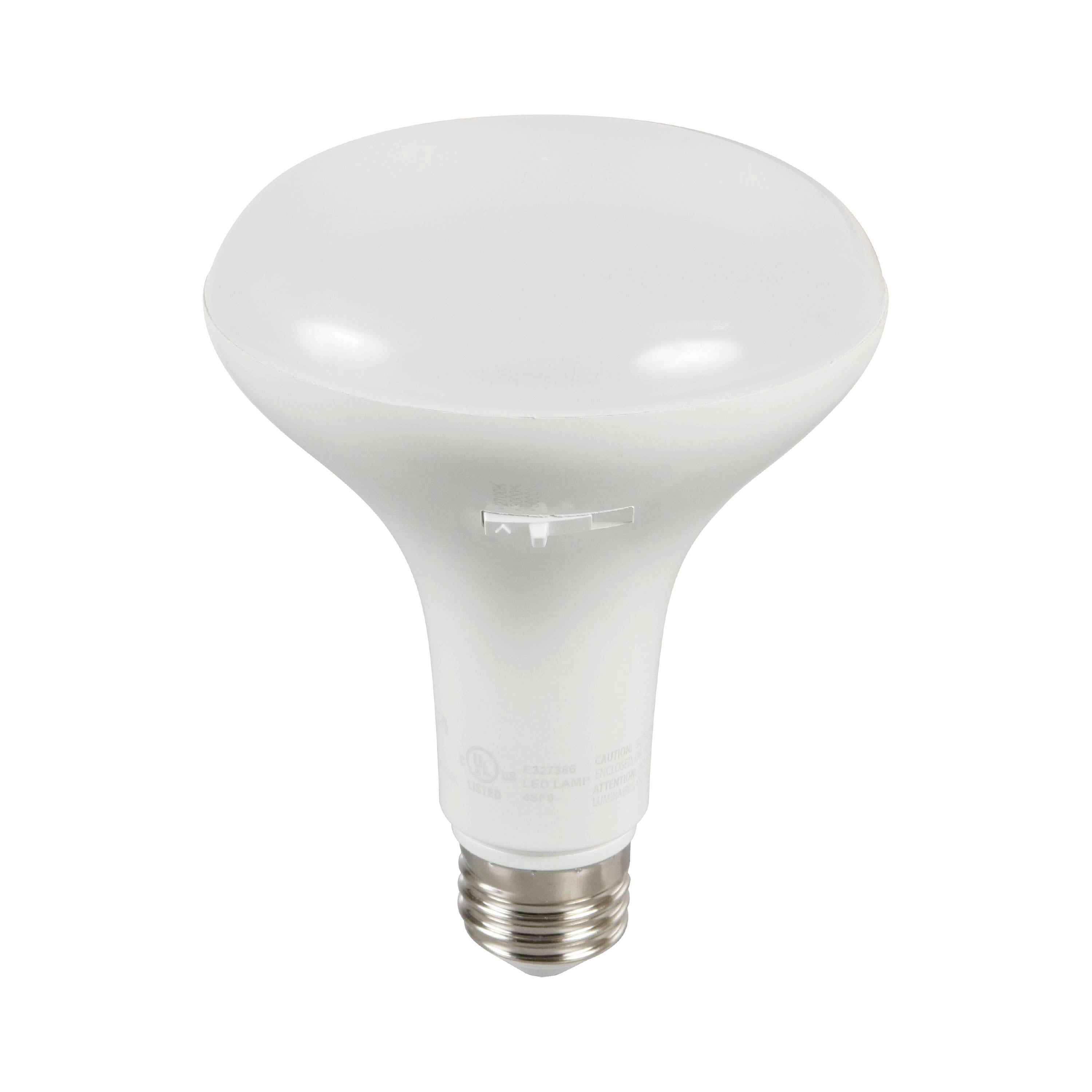 SYLVANIA 3 CCT Select BR30 LED Light Bulbs, 7W (65 Watt Equivalent), 2700K/3000K/5000K, 13 Year, Dimmable, Energy Star, 2 Pack