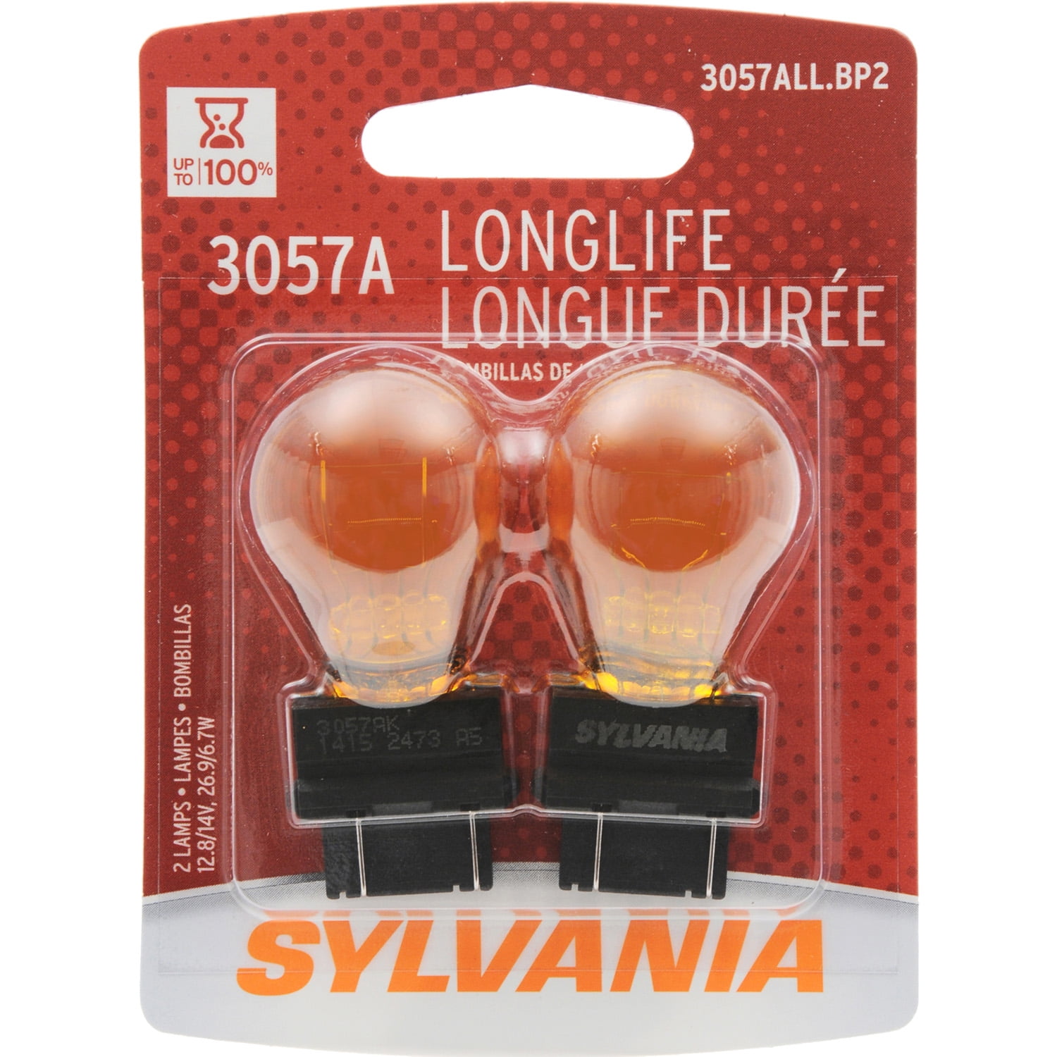 Osram Sylvania P21W equivalent 12V 21W S8 BA15S Indicator Lamp
