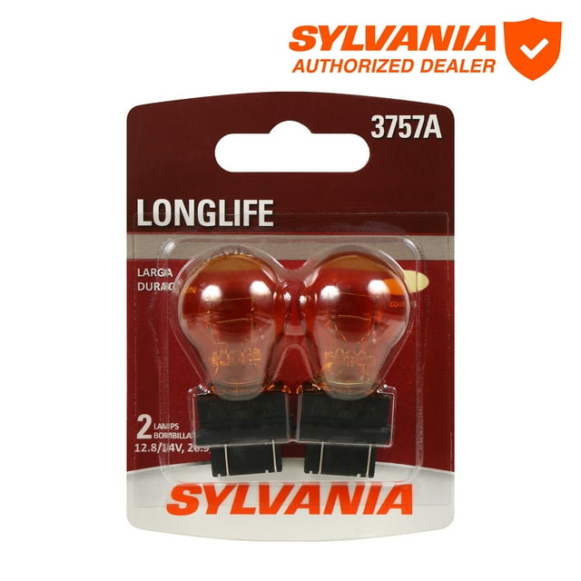 Sylvania 3757A Long Life Mini Bulb, 2 Pack, Compatible with Multiple ...