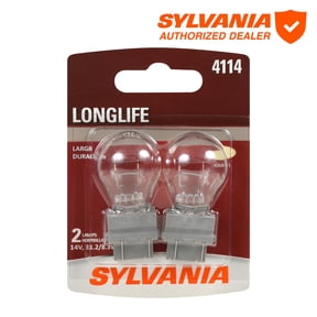 Sylvania 4114 Long Life Mini Bulb, 2 Pack, Compatible with Multiple Cars