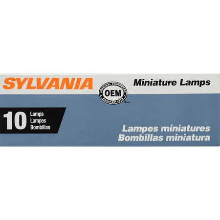 SYLVANIA 562 Basic Miniature Bulb, (Pack of 10)