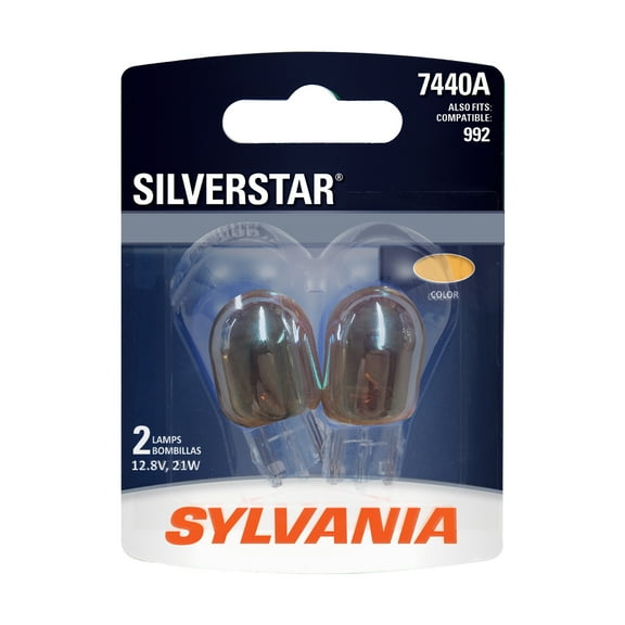 SYLVANIA - 7440A SilverStar Mini Bulb (Contains 2 Bulbs)