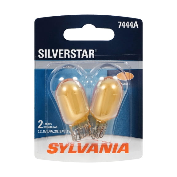 SYLVANIA - 7444A SilverStar Mini Bulb (Contains 2 Bulbs)