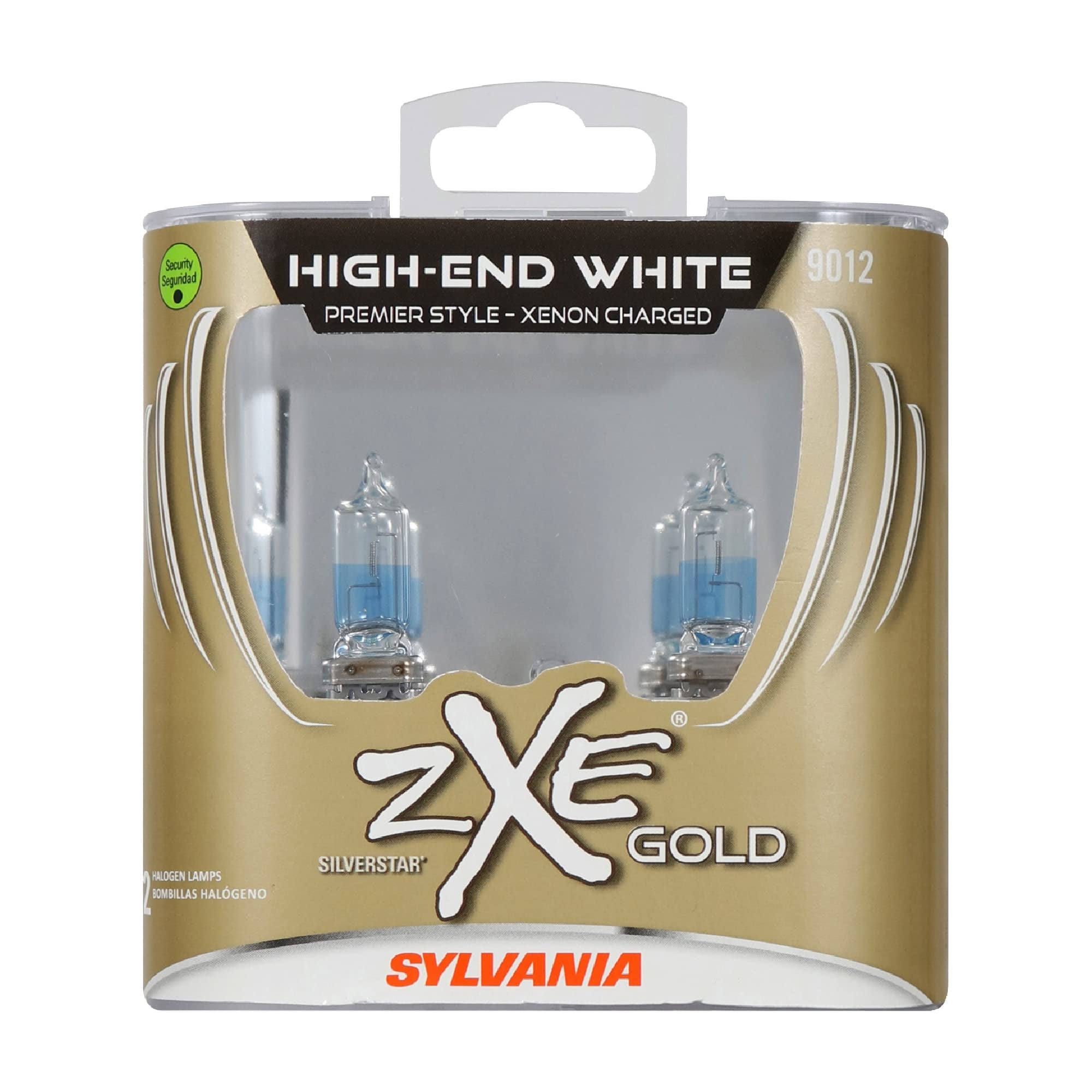 SYLVANIA 9012 SilverStar STF9 zXe GOLD High Performance Halogen Bulb