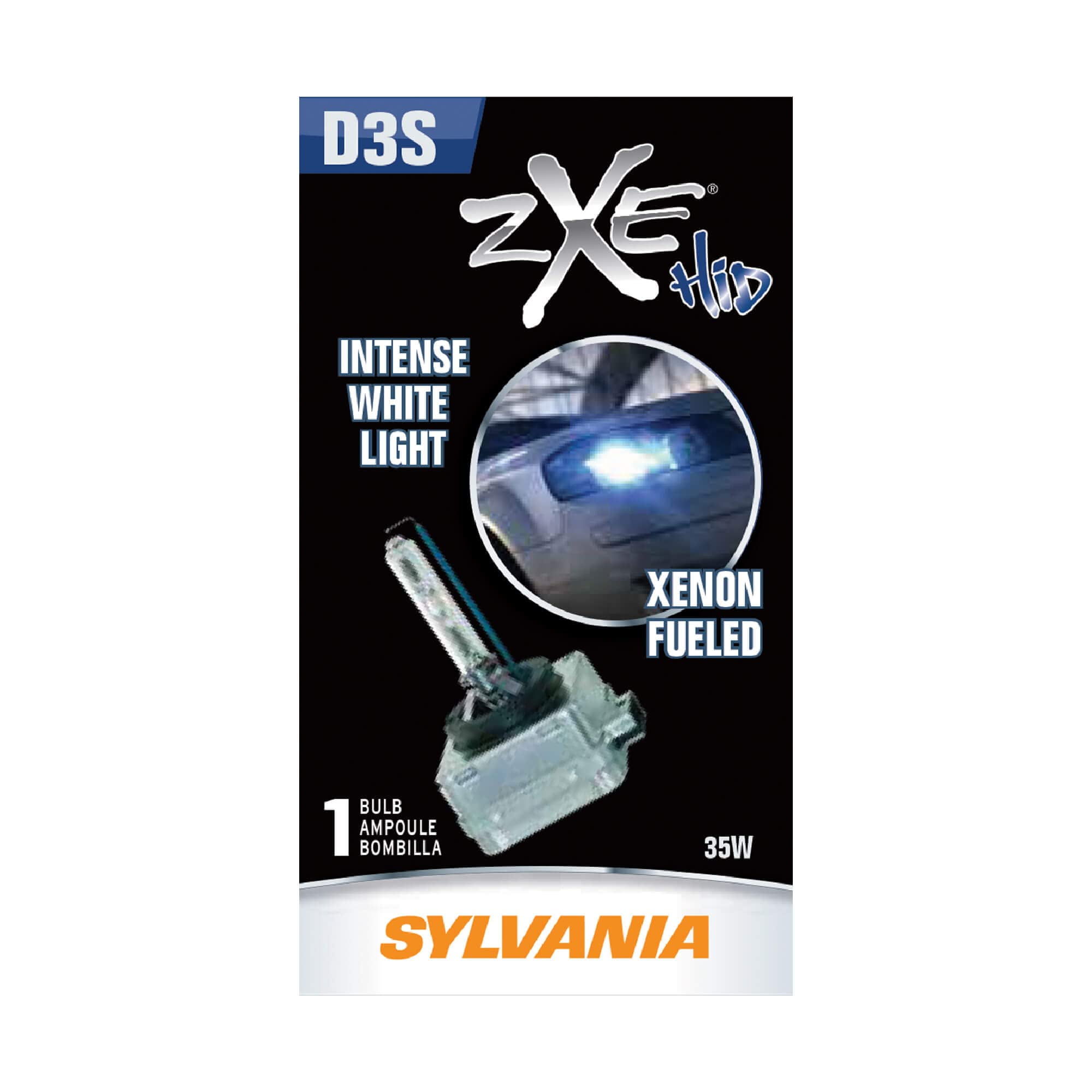 SYLVANIA D3S SilverStar zXe HID (High Intensity Discharge) Headlight