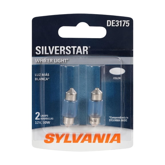 SYLVANIA - DE3175 SilverStar Mini Bulb (Contains 2 Bulbs)