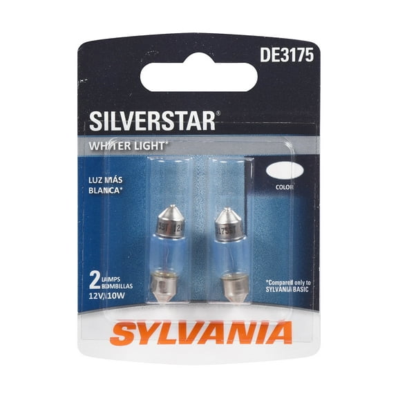 SYLVANIA - DE3175 SilverStar Mini Bulb (Contains 2 Bulbs)