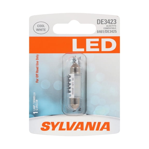SYLVANIA DE3423 36mm Festoon White LED Automotive Bulb