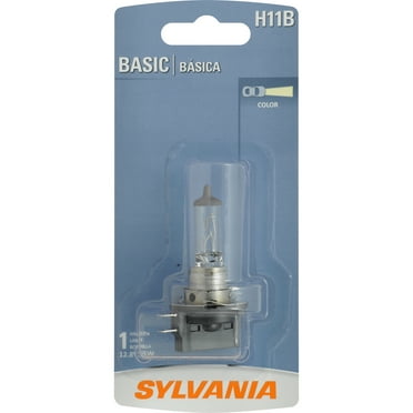 Sylvania H11B Basic Halogen Headlight Bulb, 1 Pack, Compatible with Multiple Cars