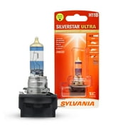 SYLVANIA - H11B SilverStar Ultra - High Performance Halogen Headlight Bulb, High Beam, Low Beam and Fog Replacement Bulb, Brightest Downroad with Whiter Light, Tri-Band Technology (Contains 1 Bulb)