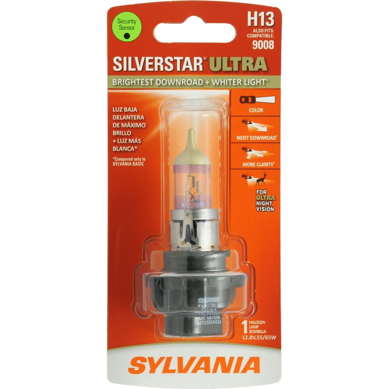 SYLVANIA H13 SilverStar ULTRA Halogen Headlight Bulb 1 Pack