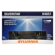 SYLVANIA H4651 SilverStar High Performance Halogen Sealed Beam Headlight 100x165