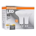 thumbnail image 1 of SYLVANIA LED Flood BR30 Light Bulb, 65W Equivalent Efficient 9W, 10 Year, 650 Lumens, Dimmable, 2700K, Soft White - 2 pack (73954), 1 of 9